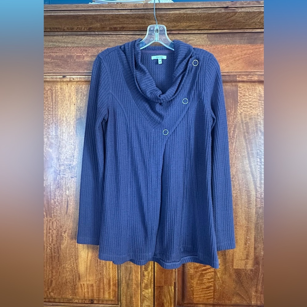 Maurices Purple Textured Knit Top